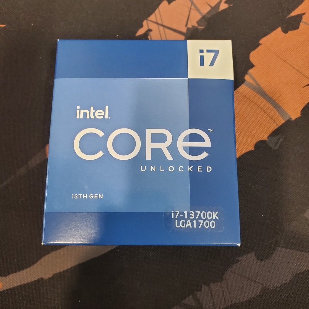 全新沒拆Intel® Core i7-13700K 處理器30M 快取記憶體，最高可達5.40