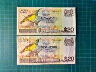 $20 Bird (2 notes)