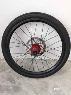 20inch (406) Front and Rear Bicycle Wheelset