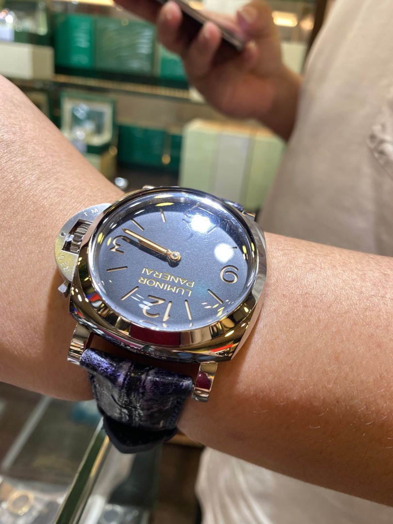 Panerai 2025 crocodile strap