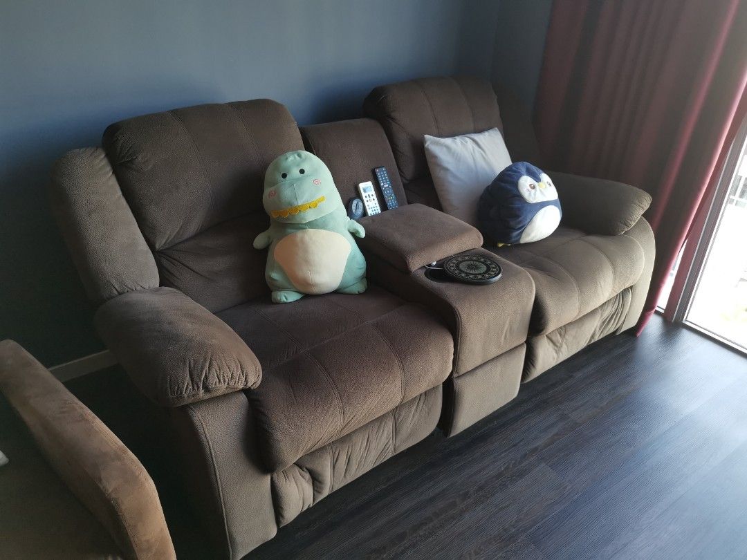 2 seater recliner rocker sofa or chair, Furniture & Home Living