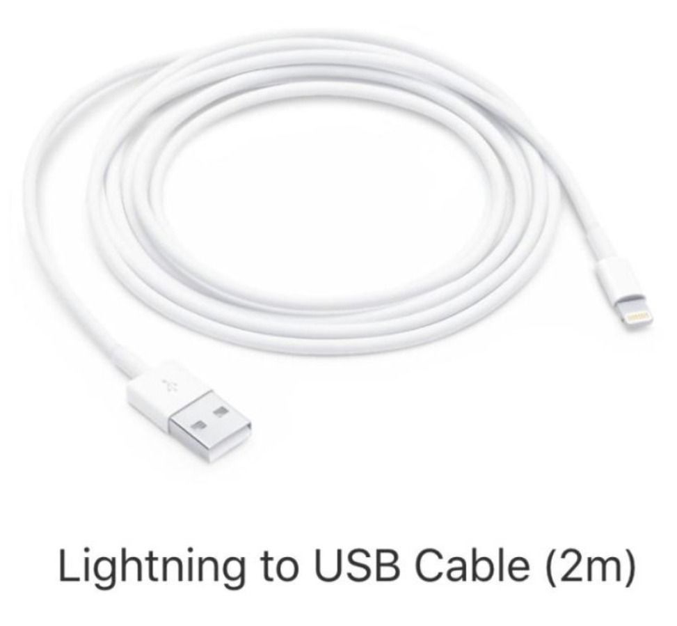 100% Original Lightning Cable 2m for iPhone USB Data Cable 2023 - China USB  Cable and Data Cable price