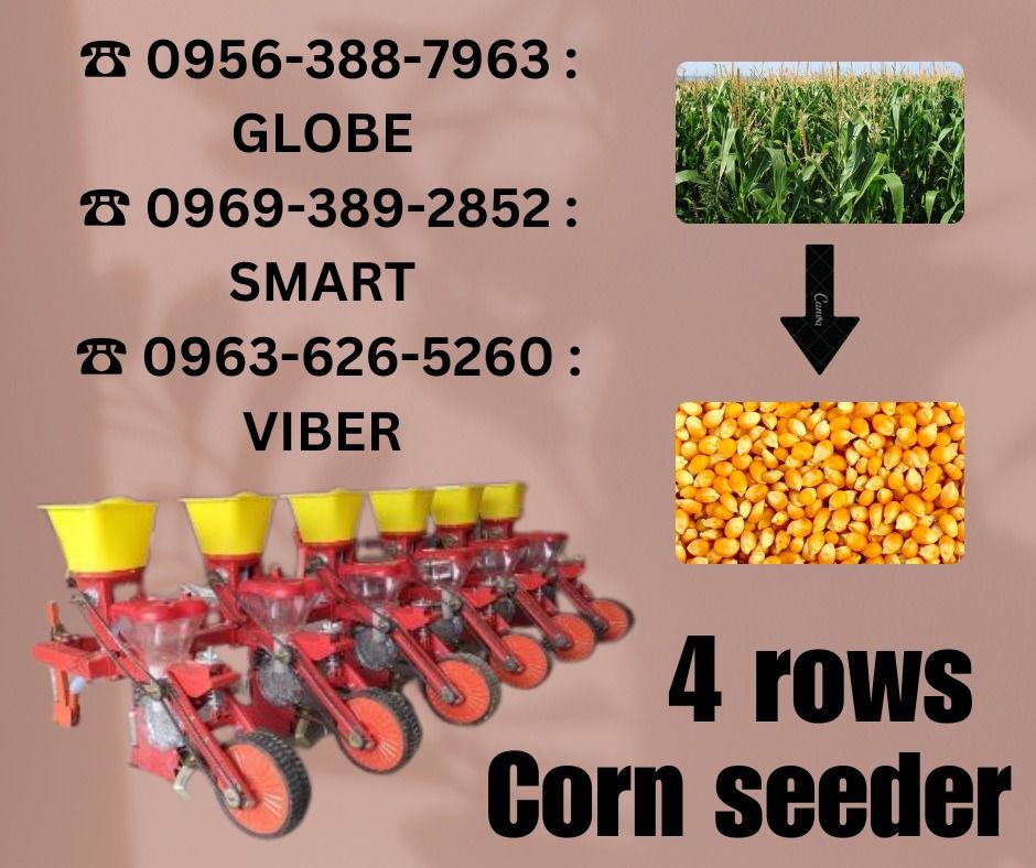 4 ROWS CORN SEEDER - BRAND NEW, Furniture & Home Living, Gardening ...