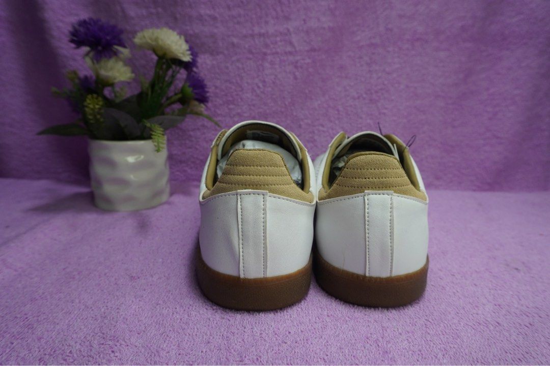908. Adidas Samba Sport White BZ0058 Size 43 Insole 27.5 cm Made in
