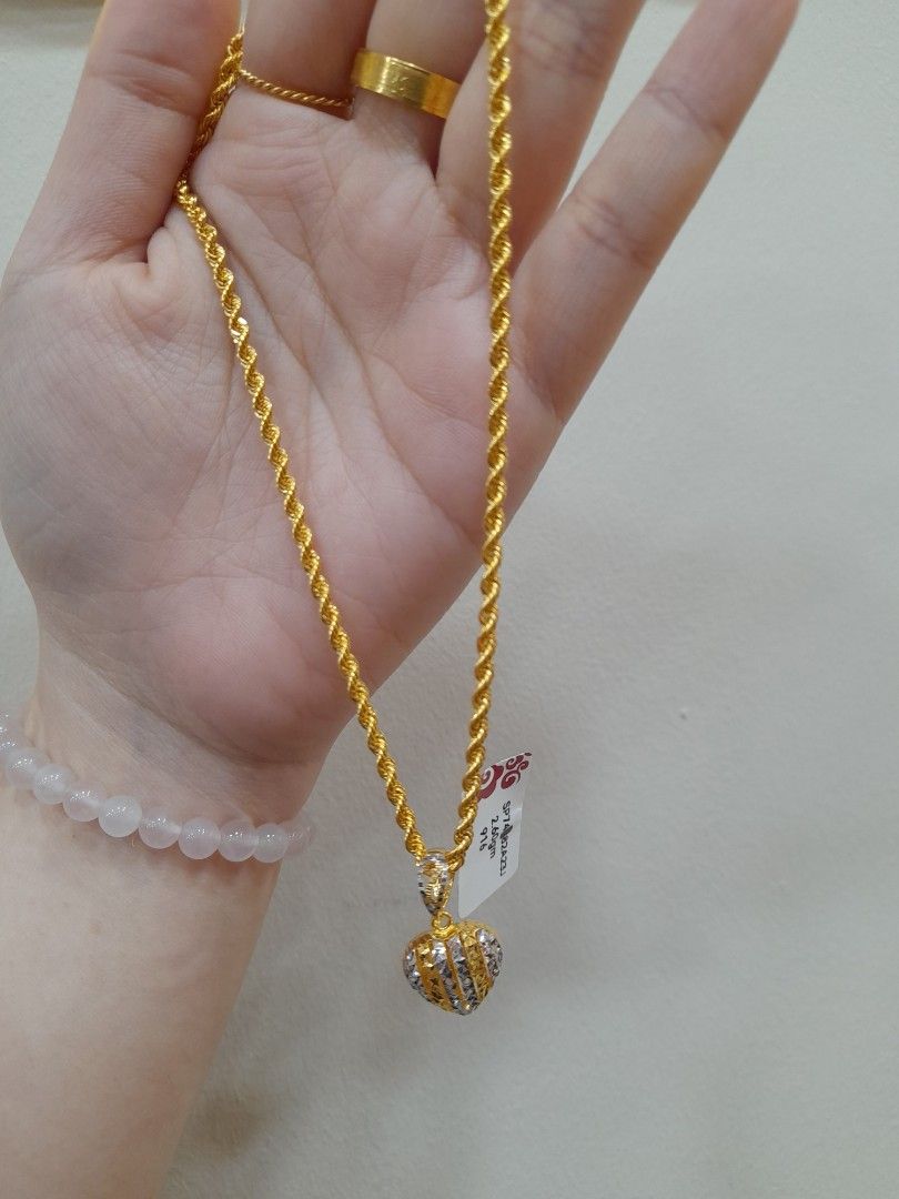 Gold chain pendant price online