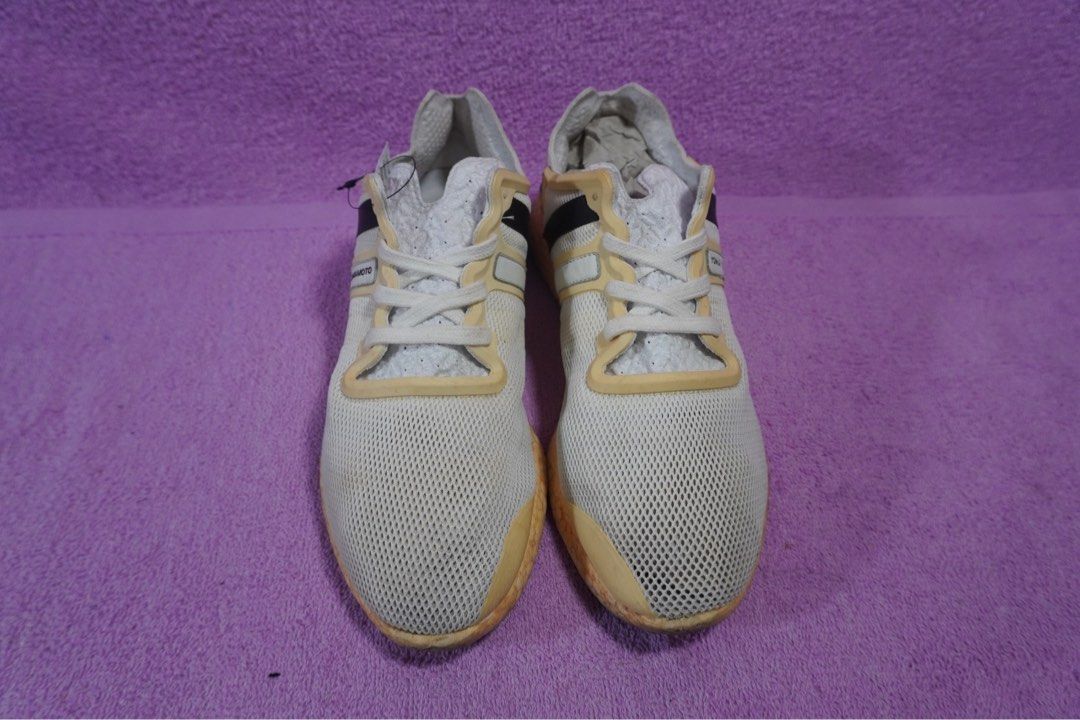 928. Y 3 Yohji Run adidas S82117 White Size 41.5 Insole 26 cm Made in China
