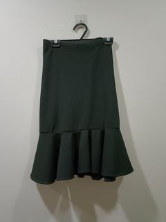魚尾彈性中短裙