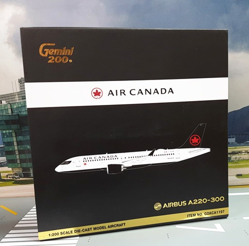 清貨減價Geminijets 1:200 飛機模型AIR CANADA 加拿大航空A220-300