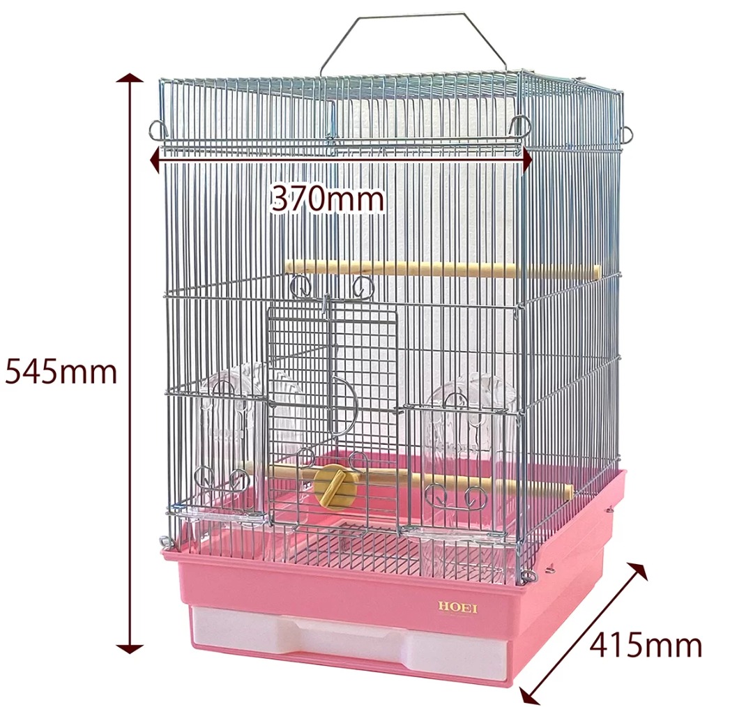 日本製造] HOEI 35 BIRD CAGE 鳥籠鐵鳥籠鸚鵡籠雀籠, 寵物用品, 寵物家