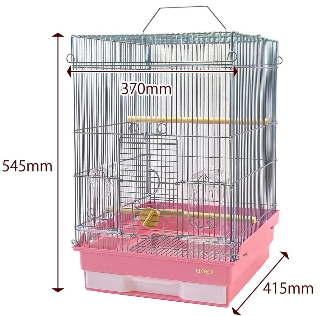 日本製造] HOEI 35 BIRD CAGE 鳥籠鐵鳥籠鸚鵡籠雀籠, 寵物用品, 寵物家