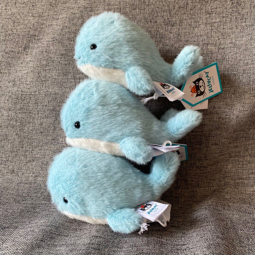Jellycat fluffy whale sale