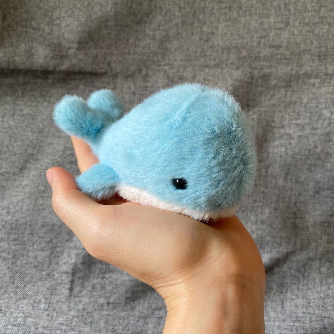 JELLYCAT Fluffy Whale Carousell