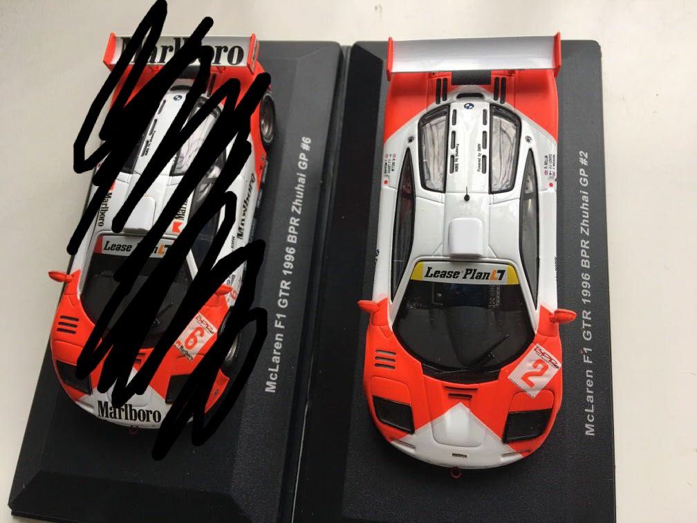 麥拿倫McLaren F1 GTR Marlboro 1/43 , 興趣及遊戲, 收藏品及紀念品