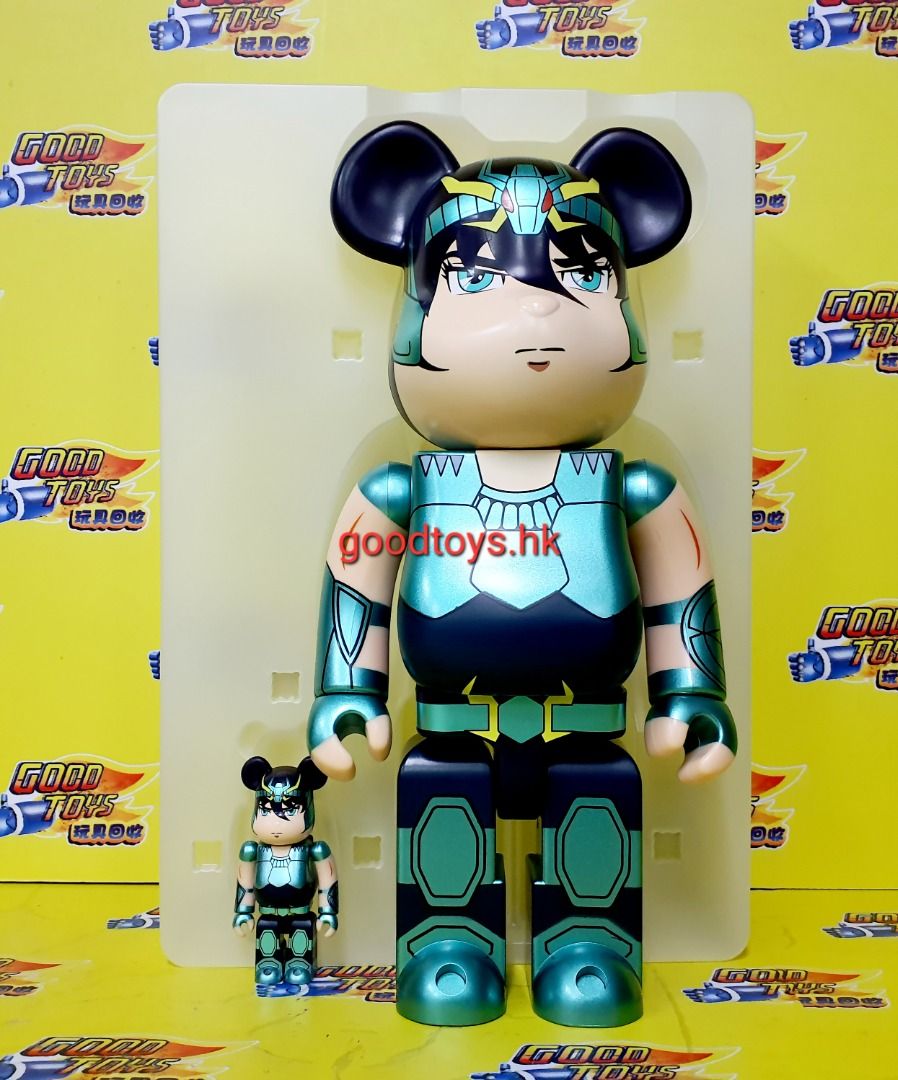 MEDICOM TOY - 新品未開封品　BE@RBRICK 龍星座の紫龍 100％ &amp; 400％ MEDICOM TOY - BE@RBRICK 龍星座の紫龍 100％ & 400％ MEDICOM