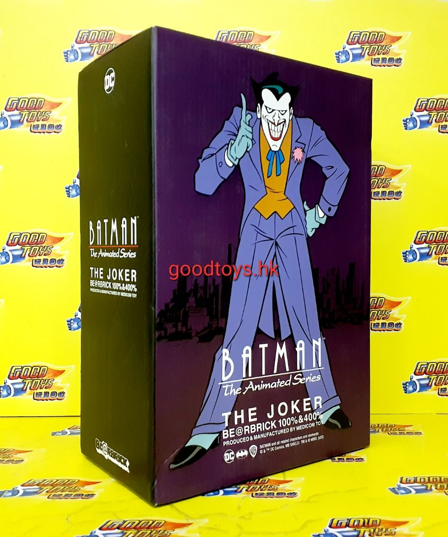 中古已開封MEDICOM TOY BEARBRICK BE@RBRICK THE JOKER (BATMAN THE