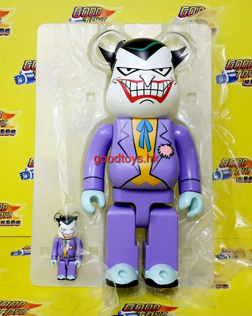 中古已開封MEDICOM TOY BEARBRICK BE@RBRICK THE JOKER (BATMAN THE