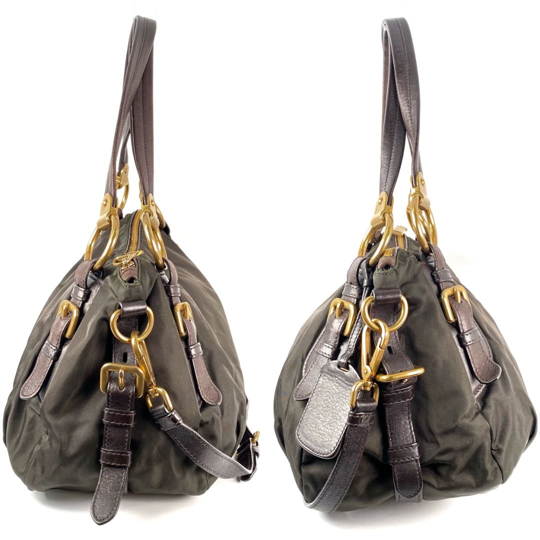 Vintage green prada bag 2025