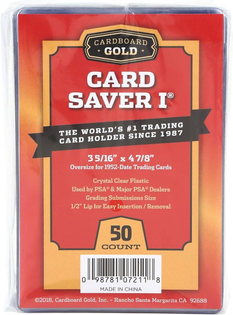 鑑定專用PSA Card Saver 1 - 官方推薦卡套卡夾Semi Rigid Card Holder 