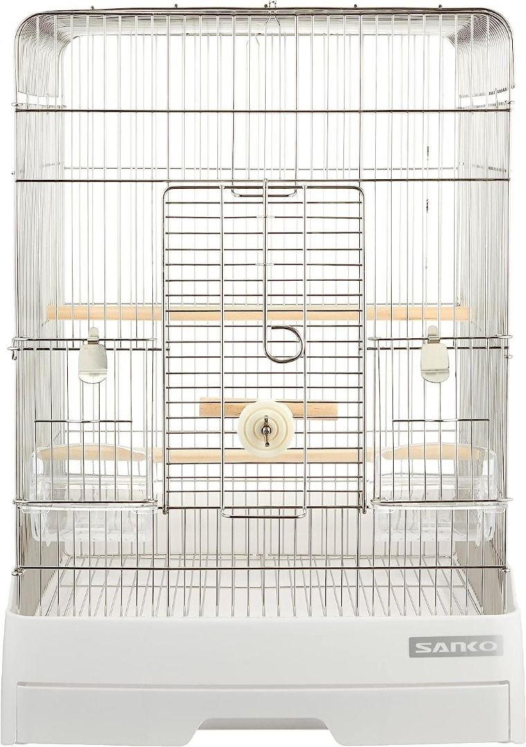 【未使用品】SANKO Easy  Bird 37-GR 鳥籠+小物付き 三晃商会WEBページ