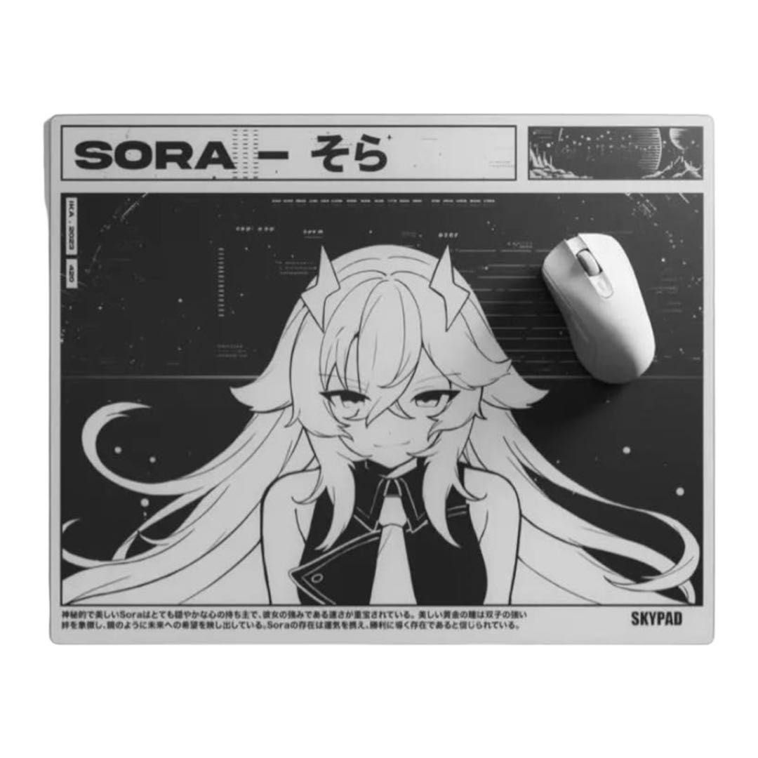 全新Skypad 3.0 XL SHINY SORA 玻璃mousepad, 電腦＆科技, 電腦周邊及