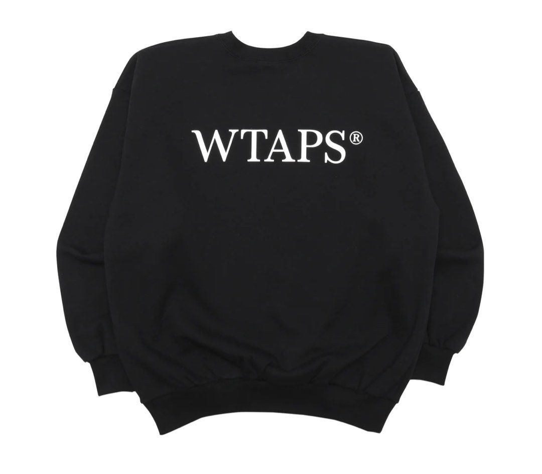 現貨] WTAPS LOCKS / SWEATER / COTTON Black, 男裝, 上身及套裝, 衛衣