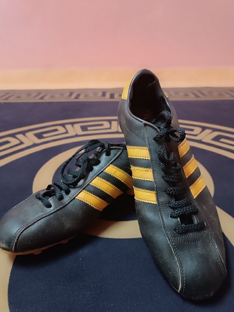 Adidas boots leather best sale