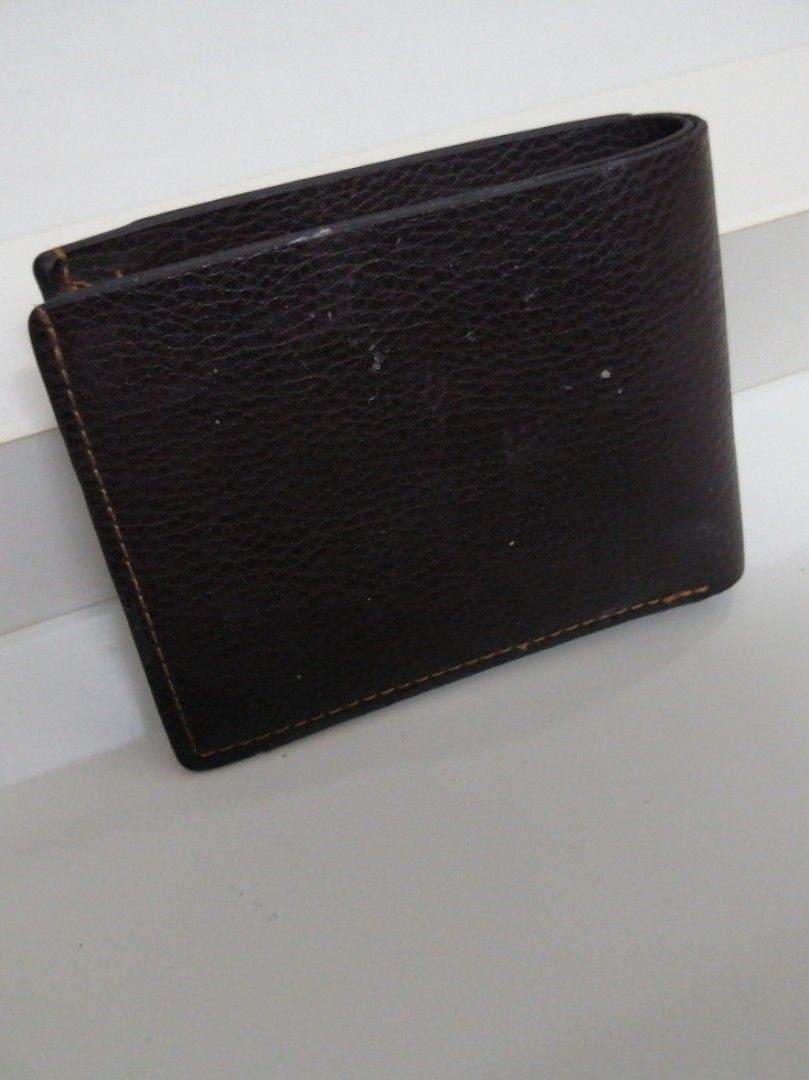 Adidas brown men's wallet top