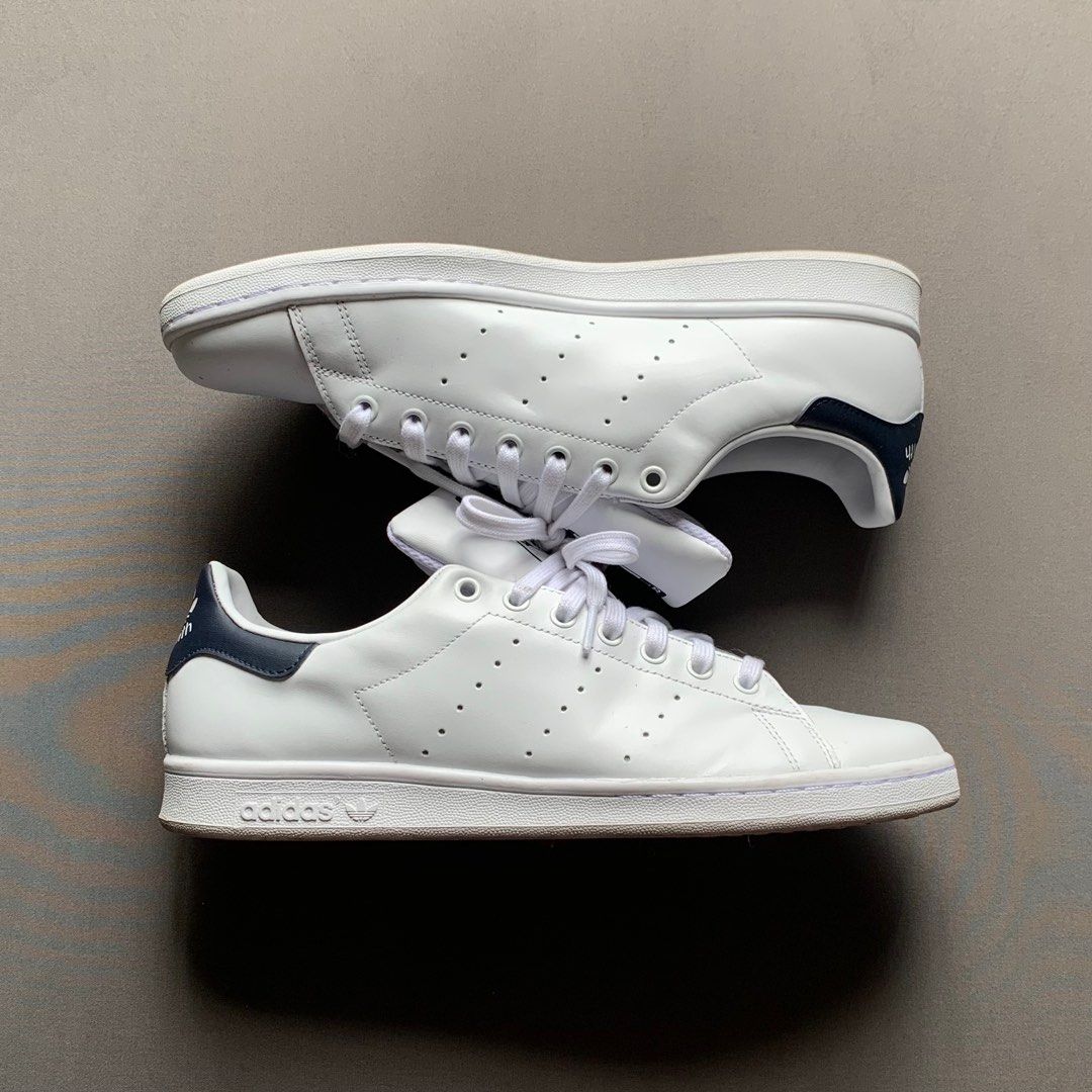 Adidas Stan Smith Core White New Navy Men s Fashion Footwear