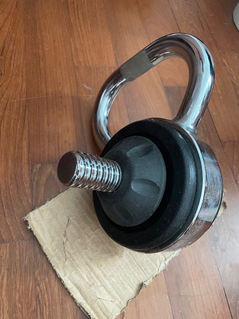 Homemade adjustable kettlebell on sale