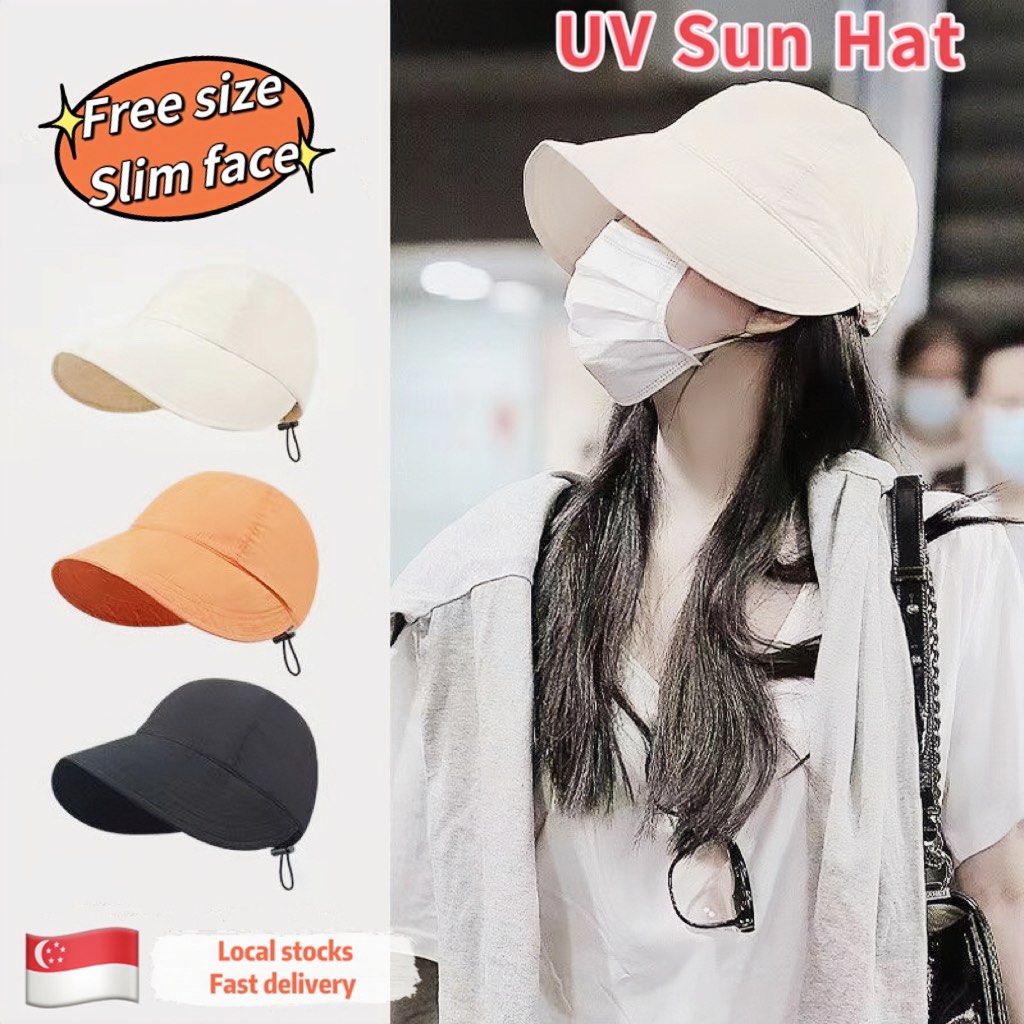Korean Style UV Sun Hat: adjustable foldable Sun/Bucket Hat for