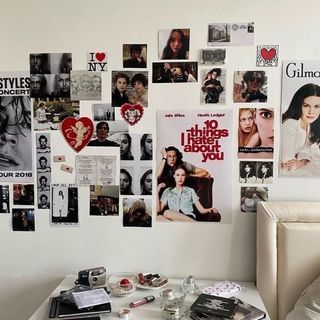 aesthetic wall posters (taylor swift, gilmore girls, harry styles, new jeans etc)