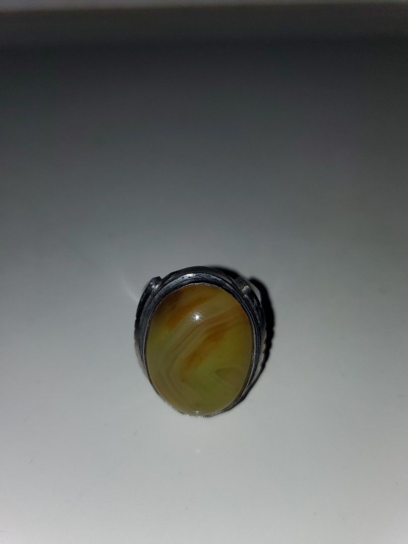 Mens cheap agate rings