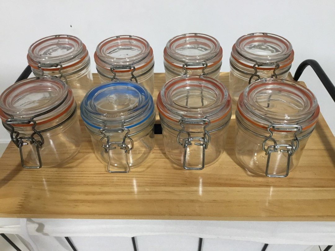 Air Tight Container, Sealed Glass Container, Furniture & Home Living, Kitchenware & Tableware