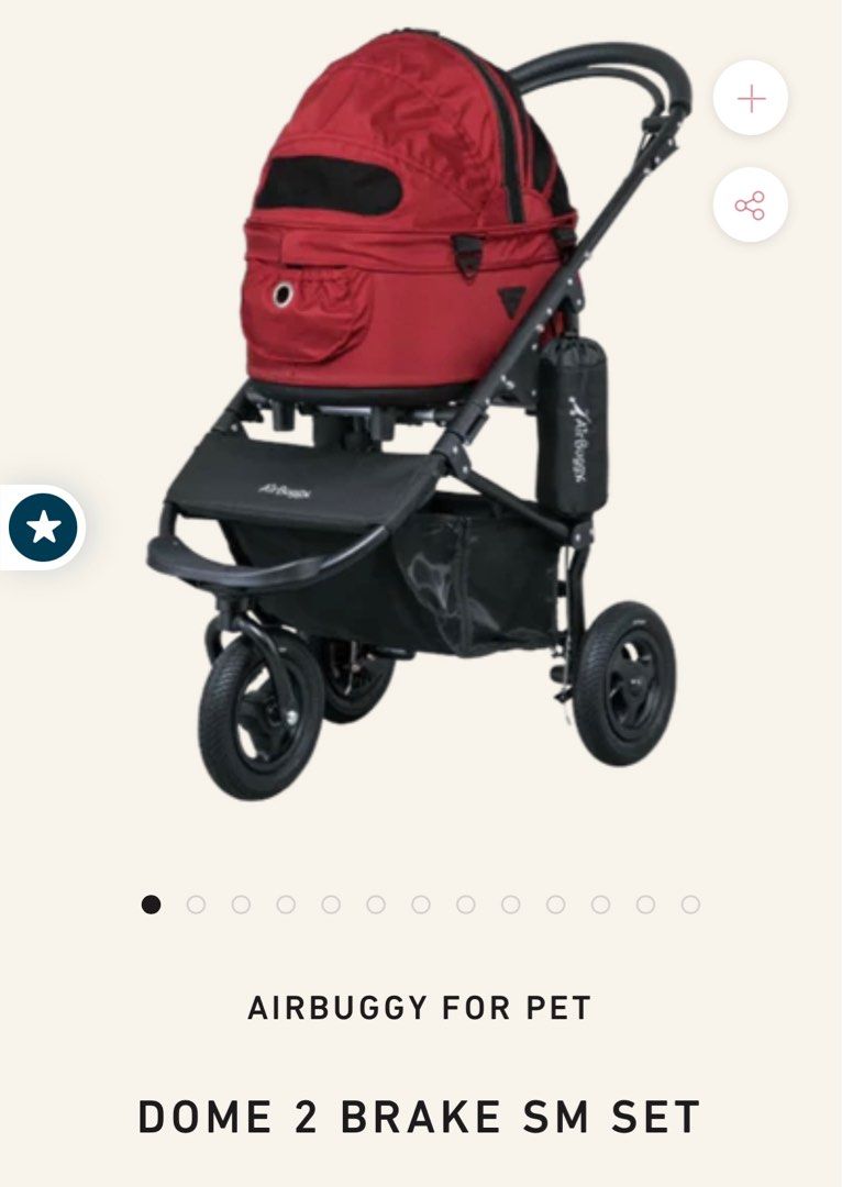 Airbuggy pet stroller M L