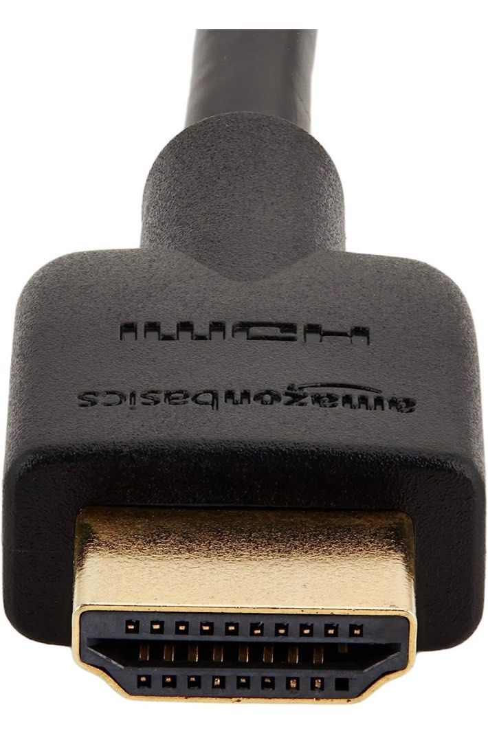 Amazon Basics HDMI Cable, 18Gbps HighSpeed, 4K60Hz, 2160p,