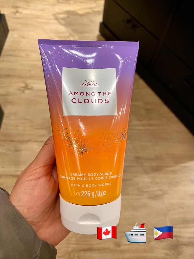 Among the Clouds Creamy Body Scrub (Category: Bath) located in Balungao. Submitted by kateee21 (Listing ID 1238616448, Image 1). Description: 📌📌📌 Available for Preorder 🛳 Shipping from Canada 🇨🇦 to Philippines 🇵🇭 via sea cargo 📦; Local Shipping fee c/o buyer Disclaimer: We are not affiliated with or associated with the brand posted. Copyrights are reserved for the original brand owners. .