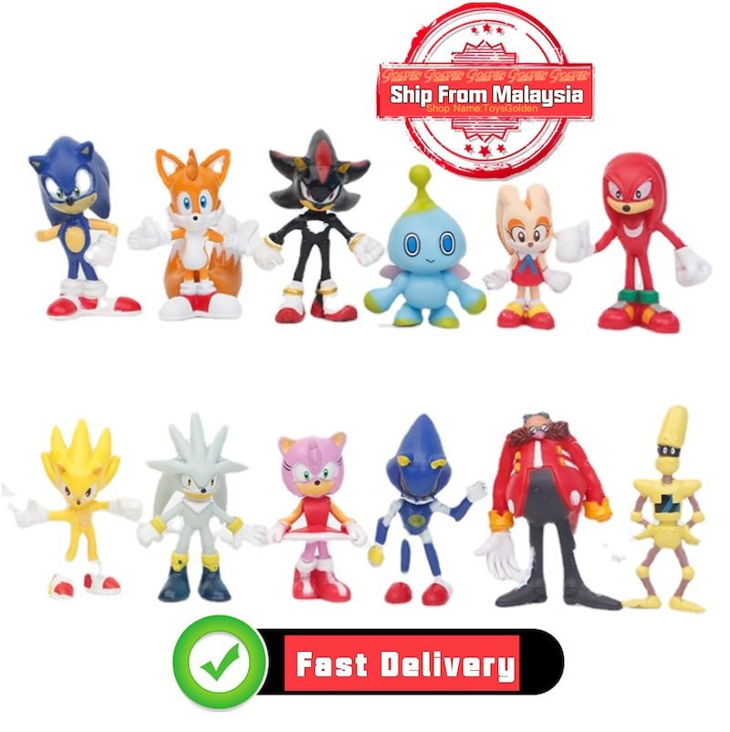 Sonic The Hedgehog Action Figure (Amy Rose)