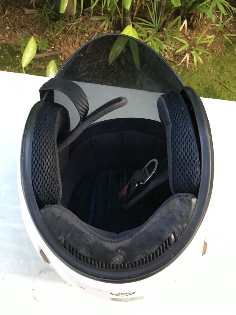 ARC Small to Medium size LTA approved motorcycle helmet. In good