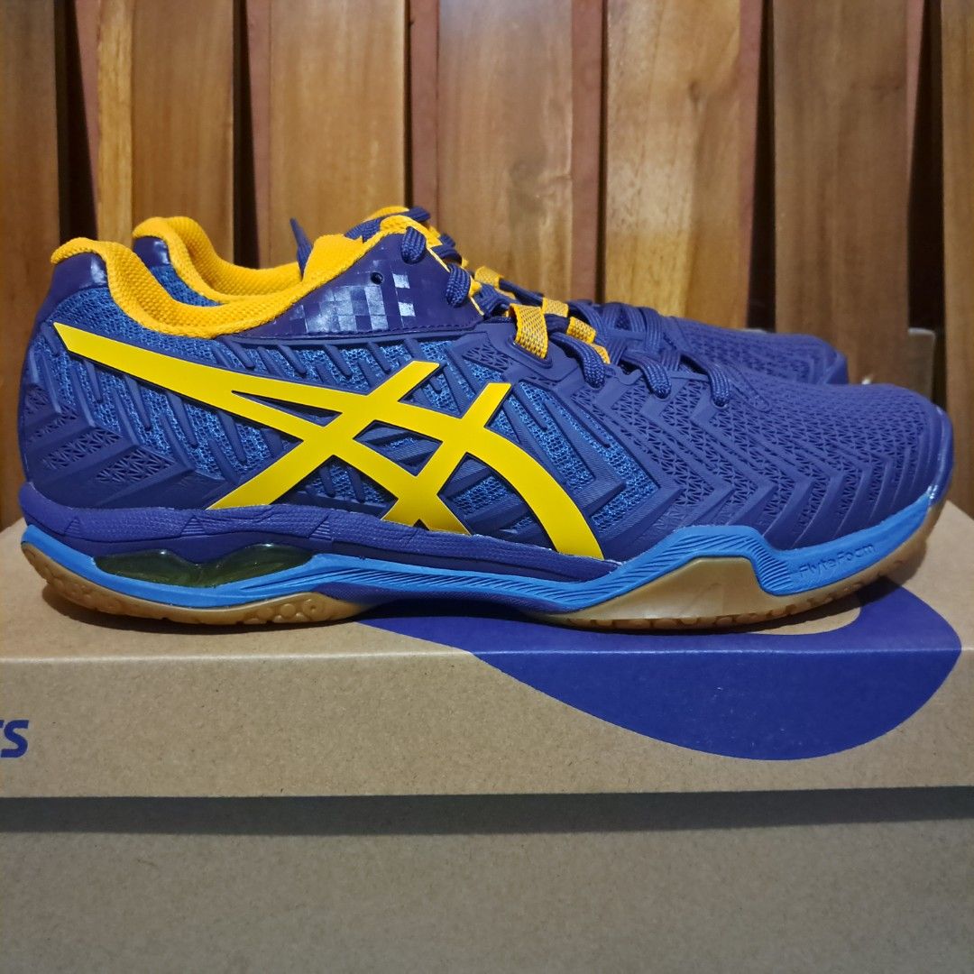 asics men's badminton shoes court control ff