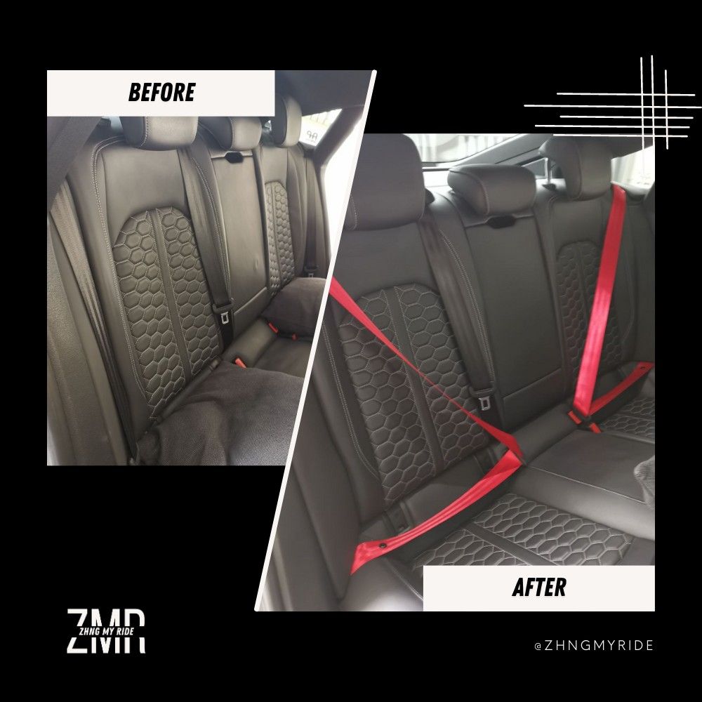 Audi Rs5 seat belt (Category: Accessories) located in Singapore. Submitted by zhngmyride (Listing ID 1238711549, Image 2). Description: For every car we do, ZMR donates $3 per car to a chosen beneficiary every month! Support a local small business and support a good cause! At the same time Zhng your ride! ------------------------------------- Sick car with sick belts. What else to say? Many colours available! Other car models please PM me! $170 f