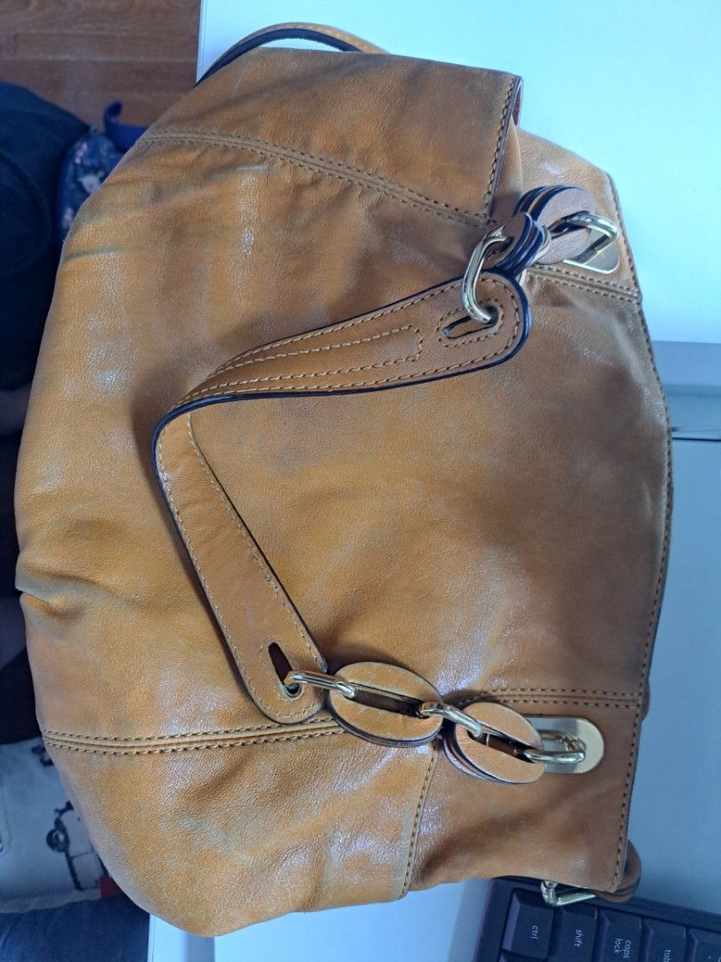 Michael kors deals mustard bag