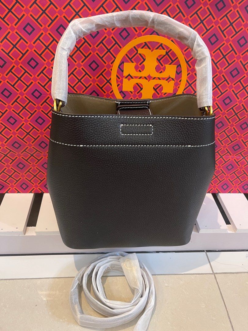 Authentic Tory Burch Felix bucket bag handbag, Women's Fashion, Bags ...