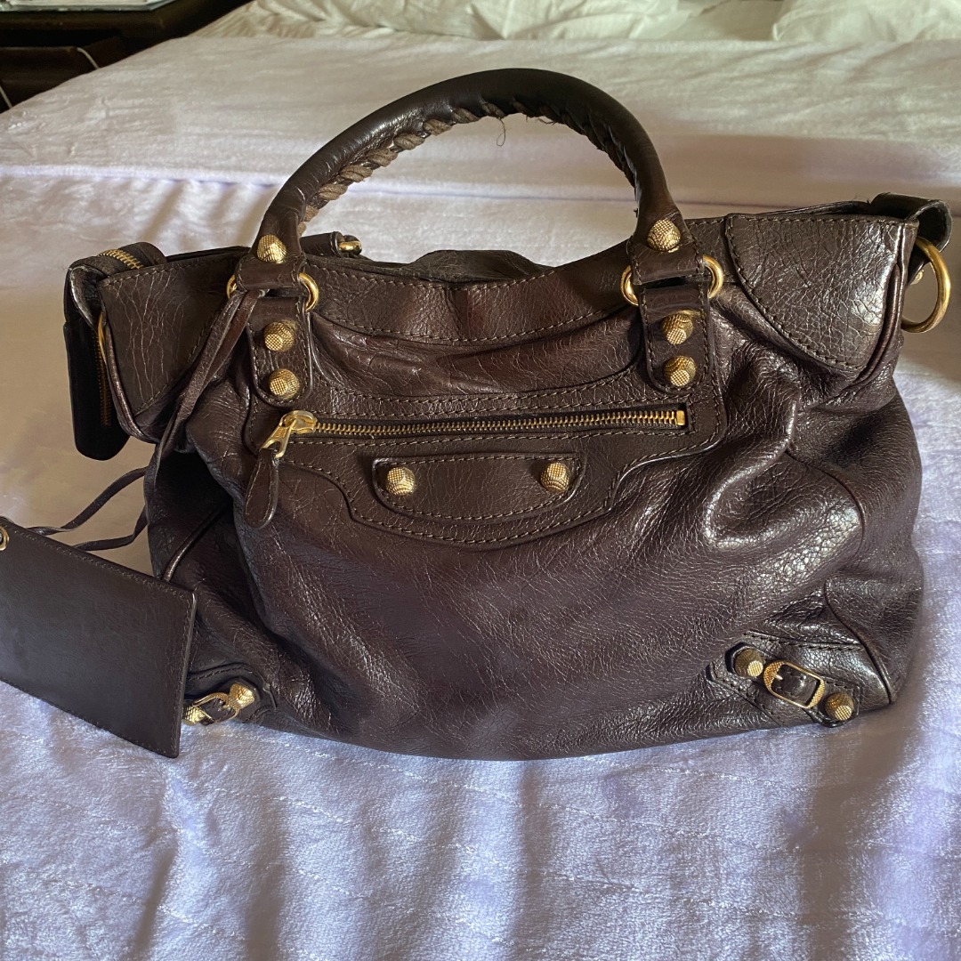 Balenciaga - Woman - Brown - Shoulder Bag