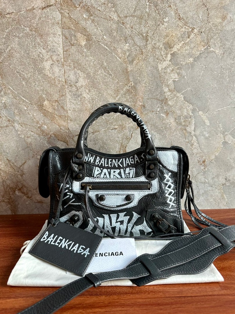 Balenciaga mini clearance graffiti