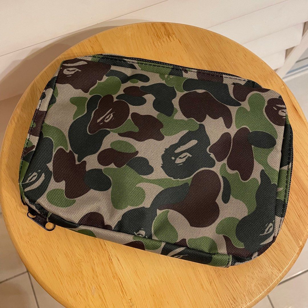 BAPE A Bathing Ape Pouch Clutch Bag Limited Edition