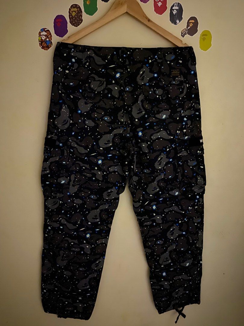 Bape space store camo pants