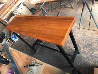 Bar Table Acacia Solid Top