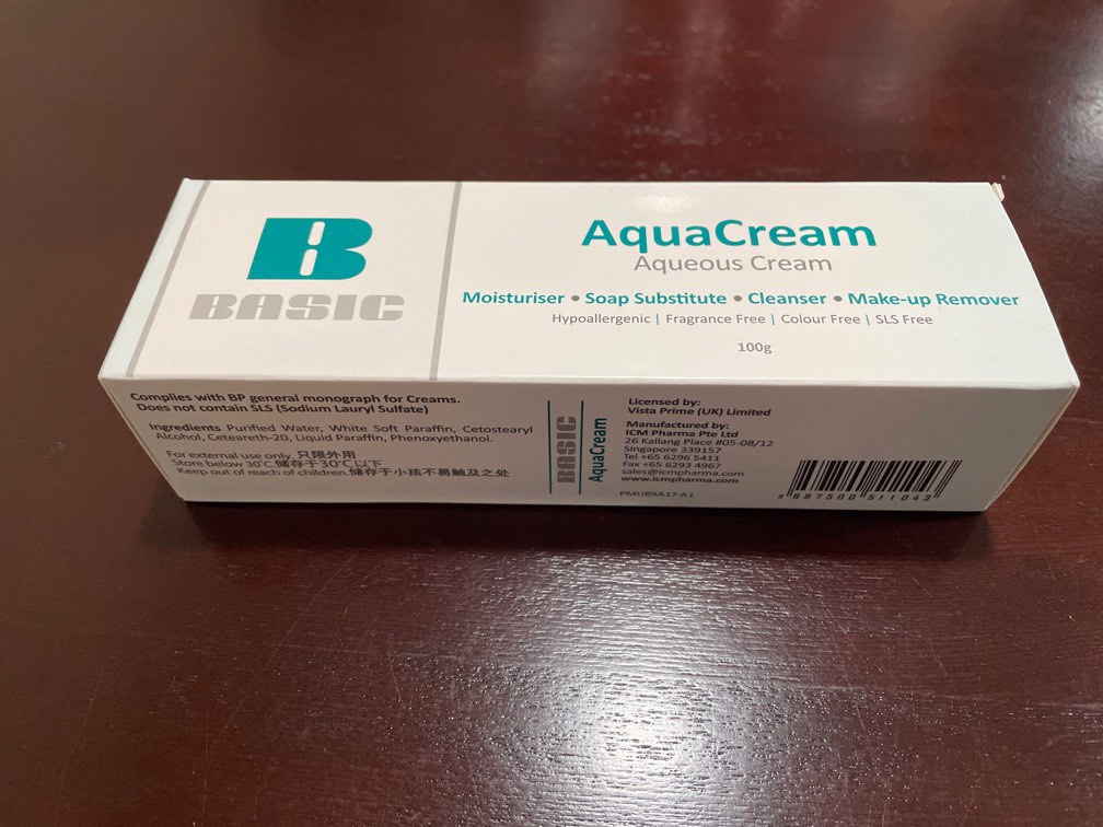 BASIC Aqueous Cream, Beauty & Personal Care, Bath & Body, Body Care on Carousell