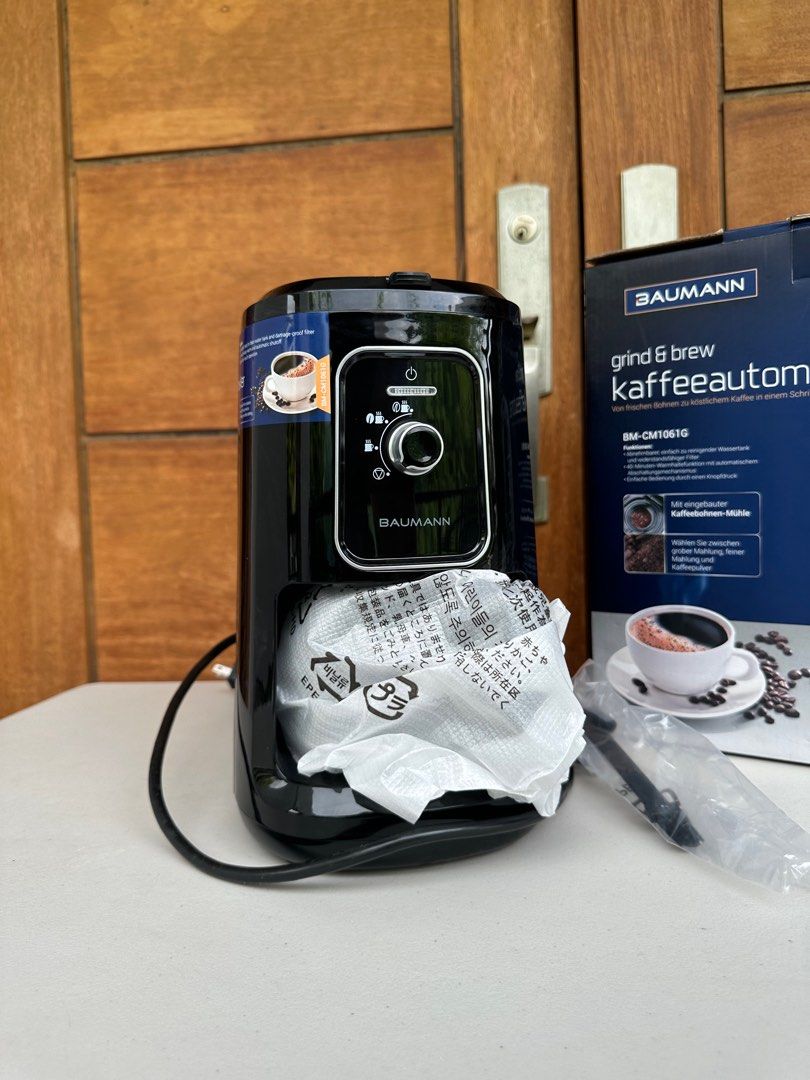 BAUMANN GRIND AND BREW COFFEE MAKER on Carousell