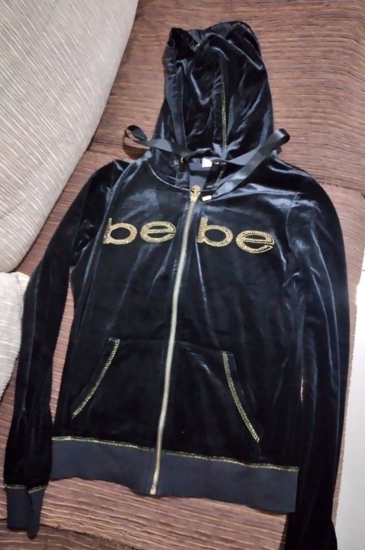 Bebe best sale velvet tracksuit